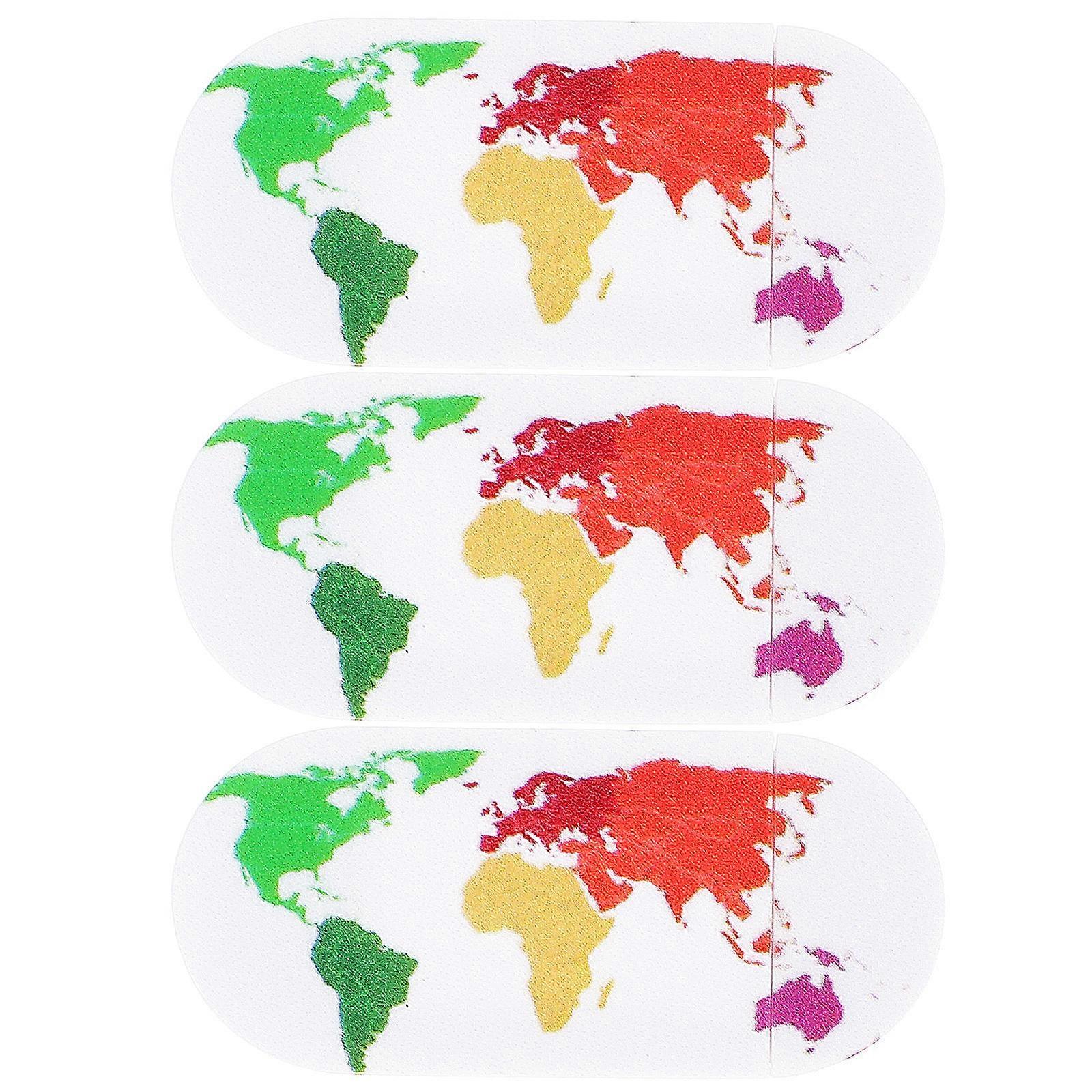 Webcam Privacy Cover 3Pcs Assorted Color Slide Design For Laptop Computer Mobile Phone Daily Use Privacy Protection