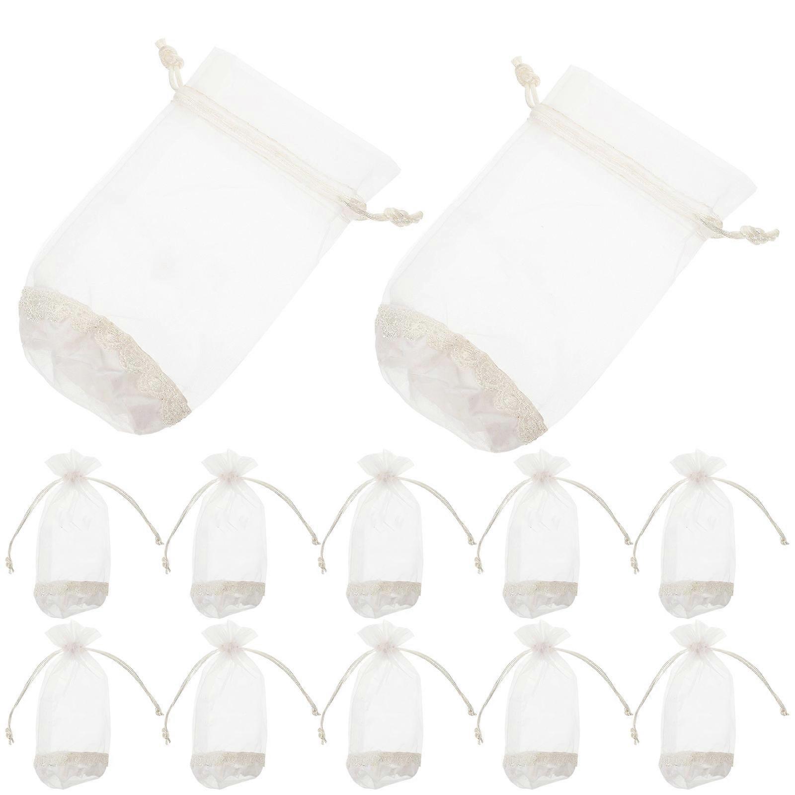 Drawstring Gift Bags 75Pcs Charcoal Filter Pouches Ideal For Carrying Small Items In Daily Use With Rectangular Shape And Storage Capability