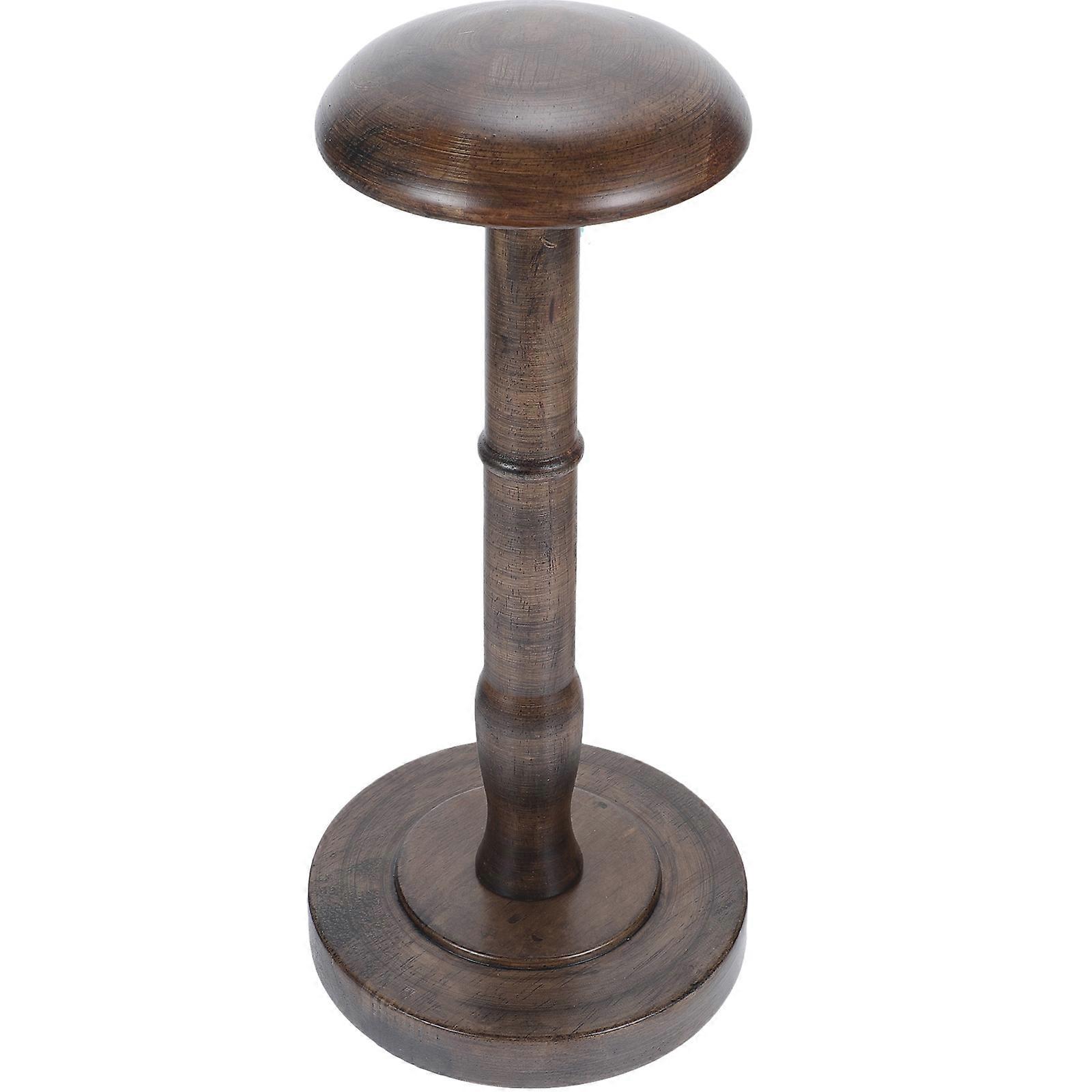 Hat Display Stand For Home Use And Window Displays 33X16CM Coffee Chic Design 2Pcs