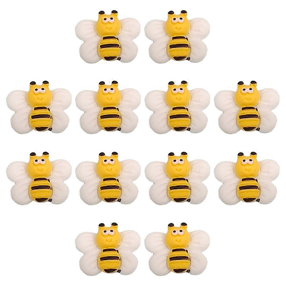 Bee Shaped Pushpins Multi Function Thumb Tacks Convenient Map Marking Office Use 25Pcs