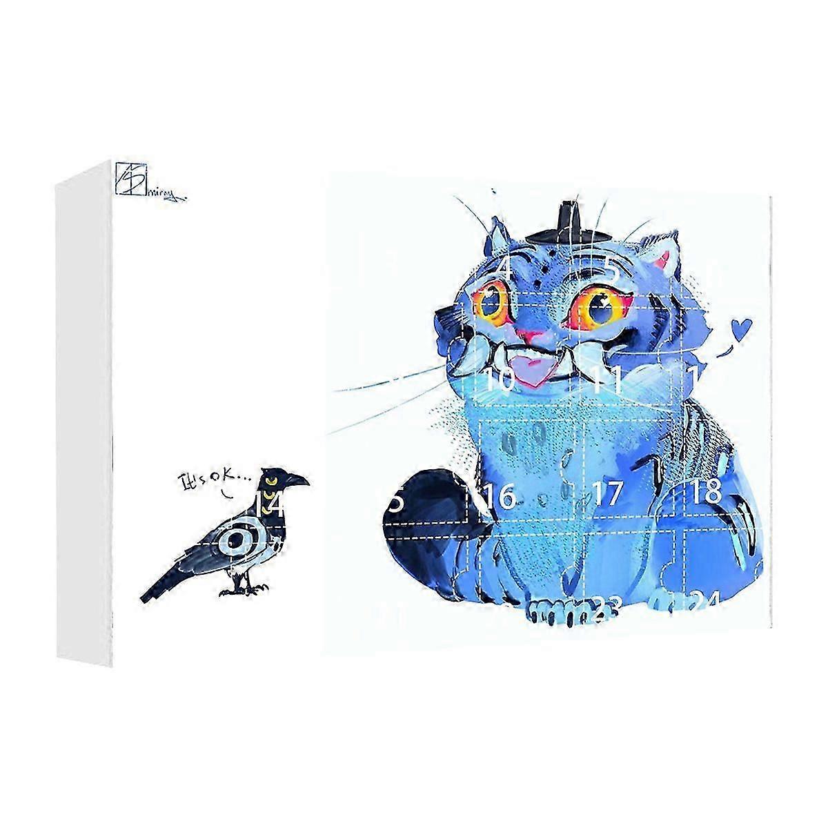 2025 Kpop Demon Hunter Girls Χριστουγεννιάτικο Ημερολόγιο Αντίστροφης Μέτρησης Blind Box Σακίδιο Αυτοκινήτου Μπρελόκ Ακρυλικό Κρεμαστό D