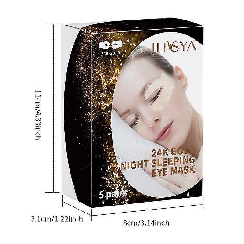 5 Pairs Under Eye Patches, Under Eye Mask for Puffy Eyes and Dark Circles, Relieves Pressure and Reduces Wrinkles, Revitalises and Refreshes Your Skin