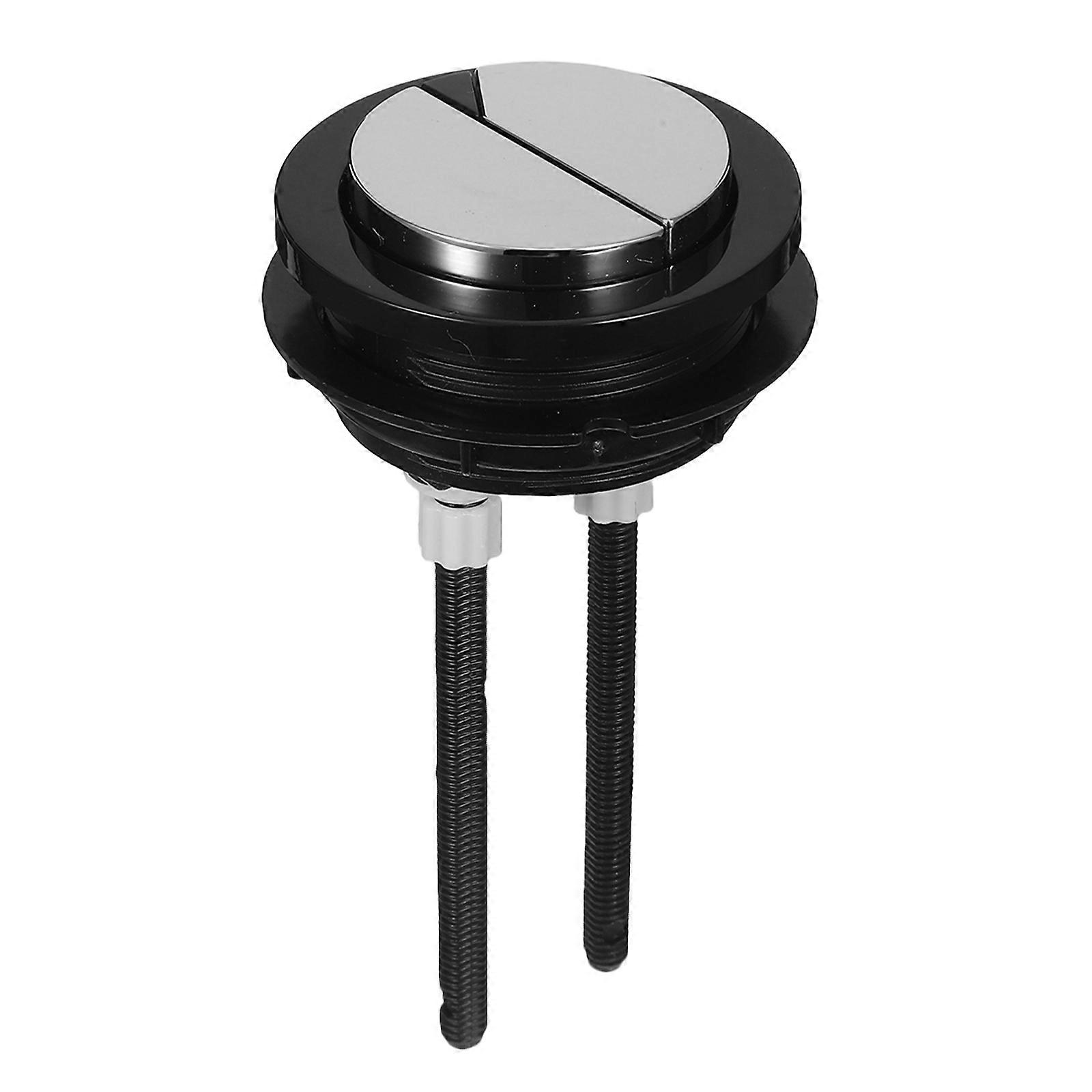Toilet Water Tank Button 2Pcs Dual Push Replacement for Old Water Tank Round Plastic with Multi Color