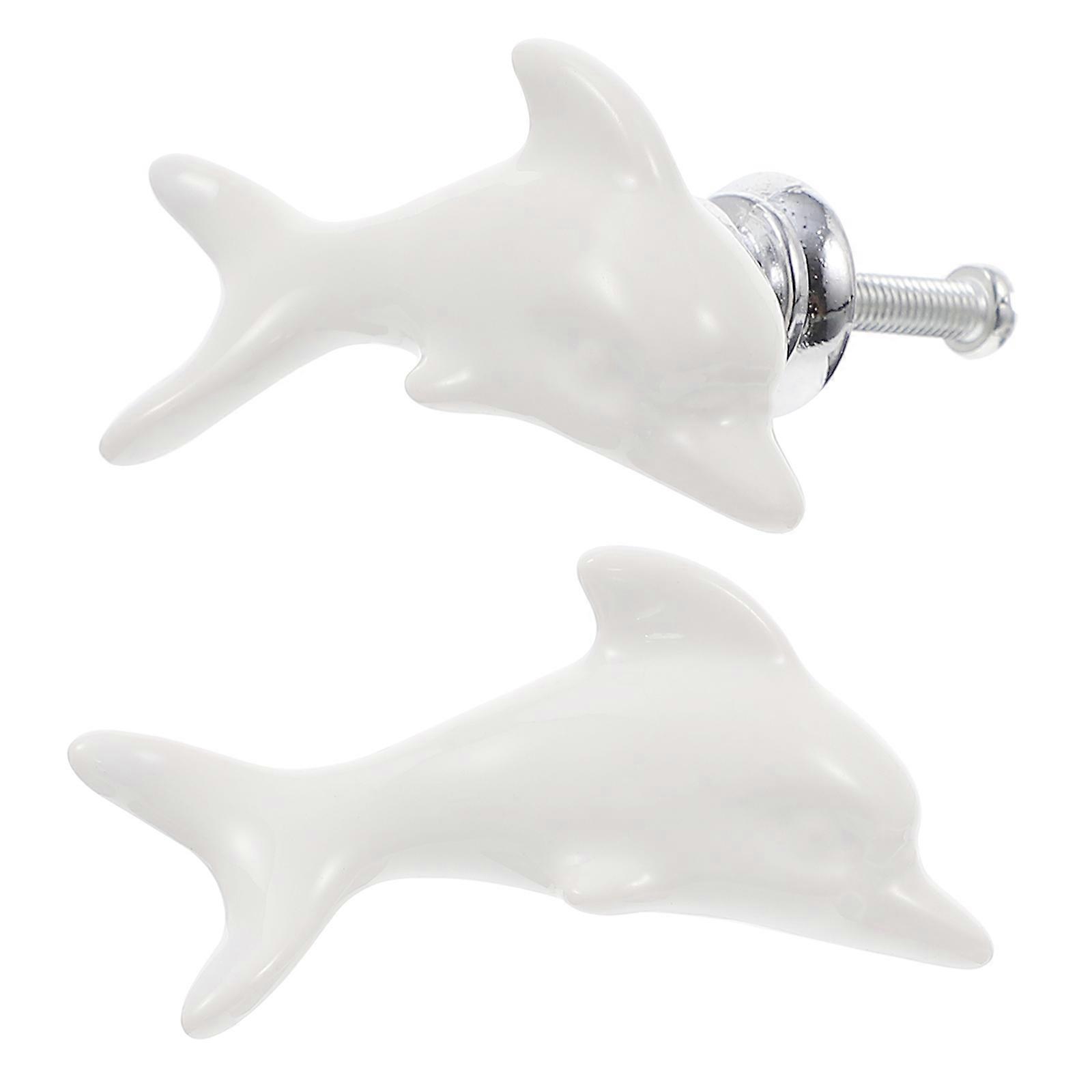 Ceramic Door Knobs for Home 2Pcs Durable Cabinet Handles