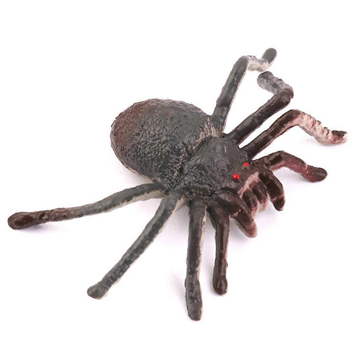 Halloween Plastic Spider Toy for Fun 12Pcs Assorted Color Spiders