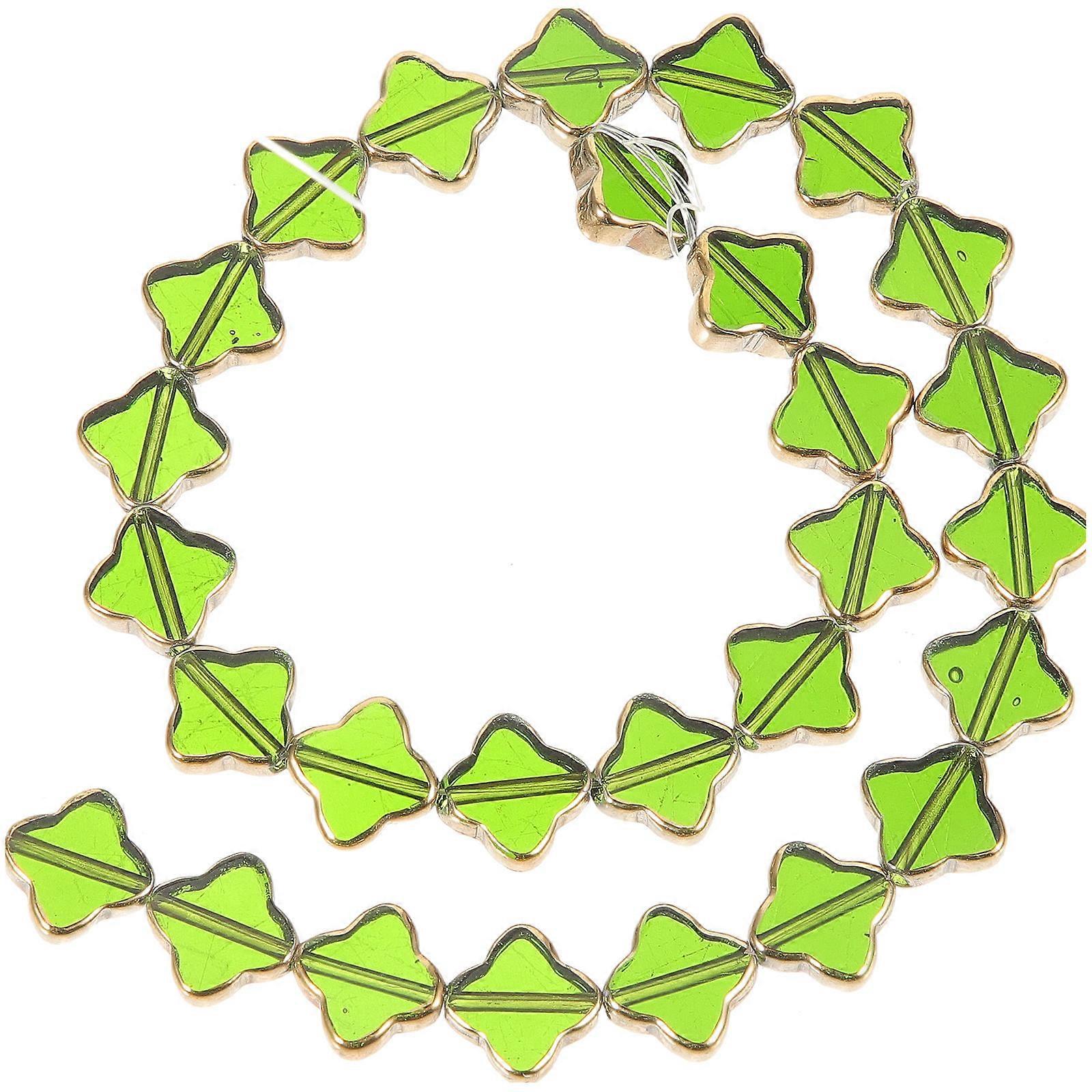 Artificial Crystal Beads for Handmade Jewelry 0.71x0.71x0.16in Craft Enthusiasts 2 Strings