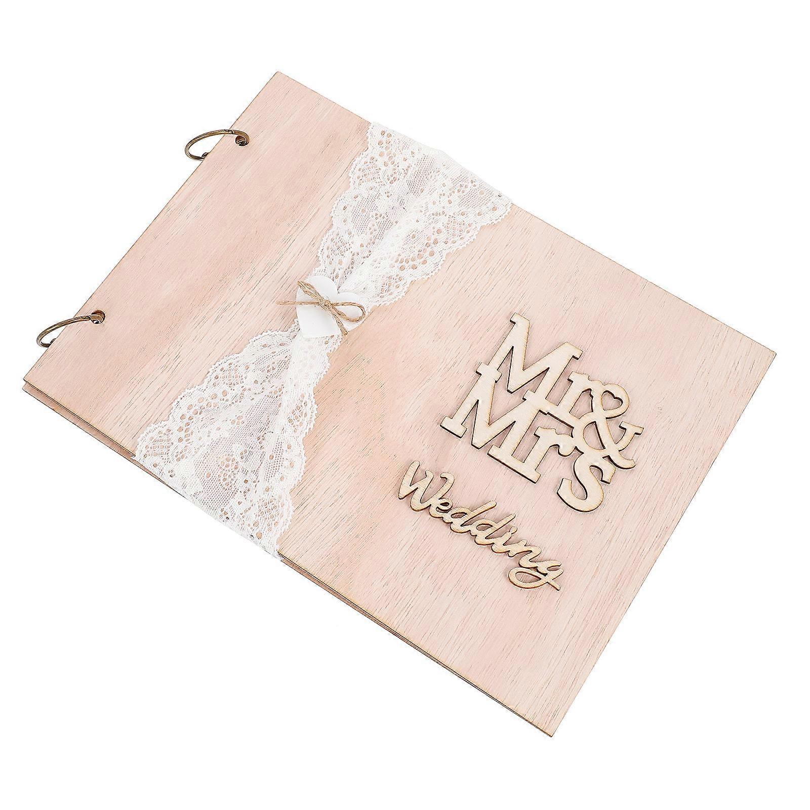 Engagement Guest Book for Couples and Wedding Planners in Multi Color with Message Recording Function 1Pc