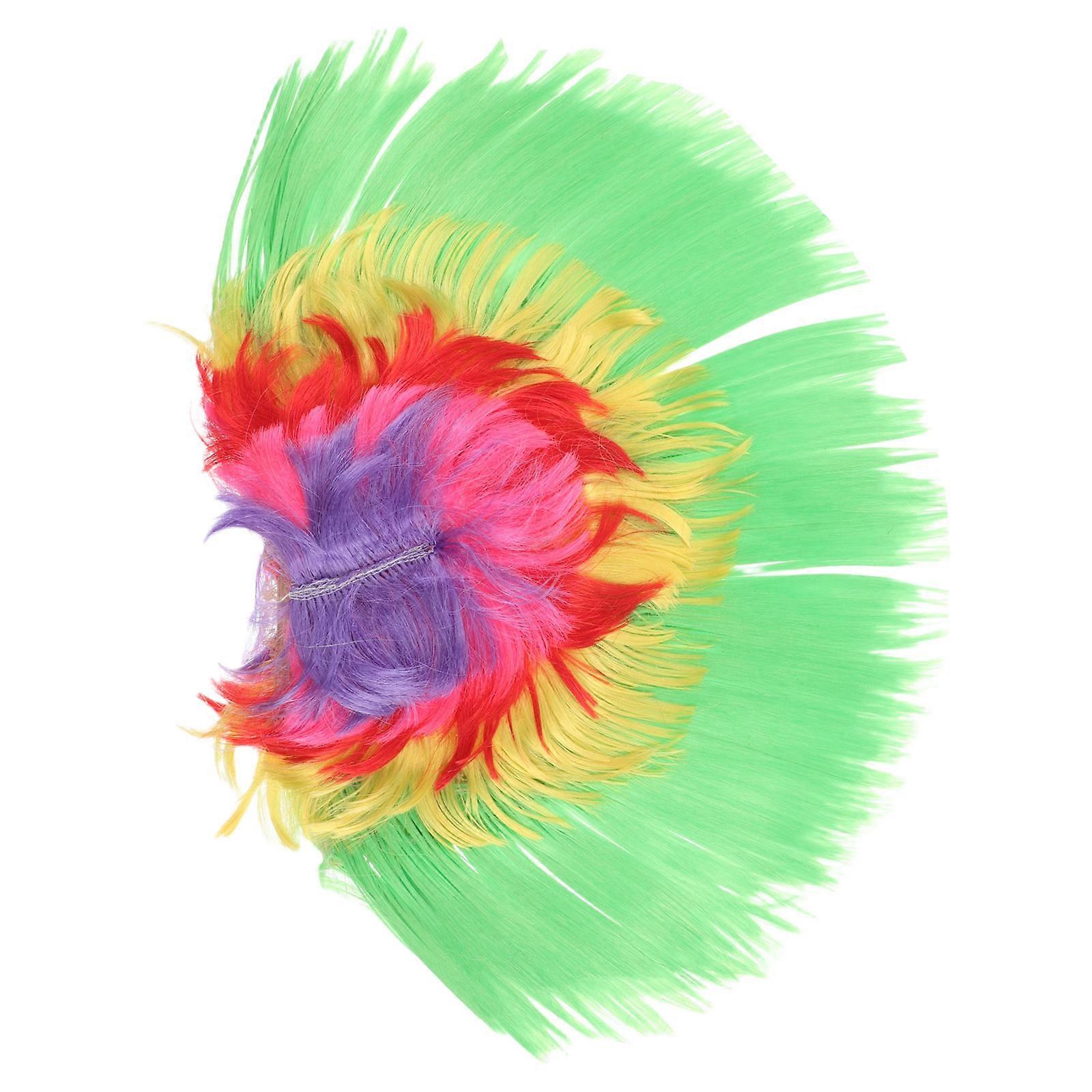 Performance Party Wig Carnival Costume Wig for Party Use Green