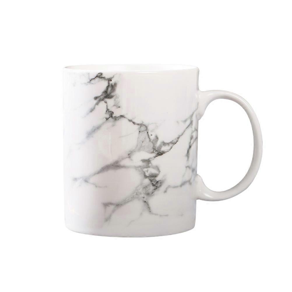 Coffee Mug for Home Office Use 3Pcs Ceramic Marble Effect Cups