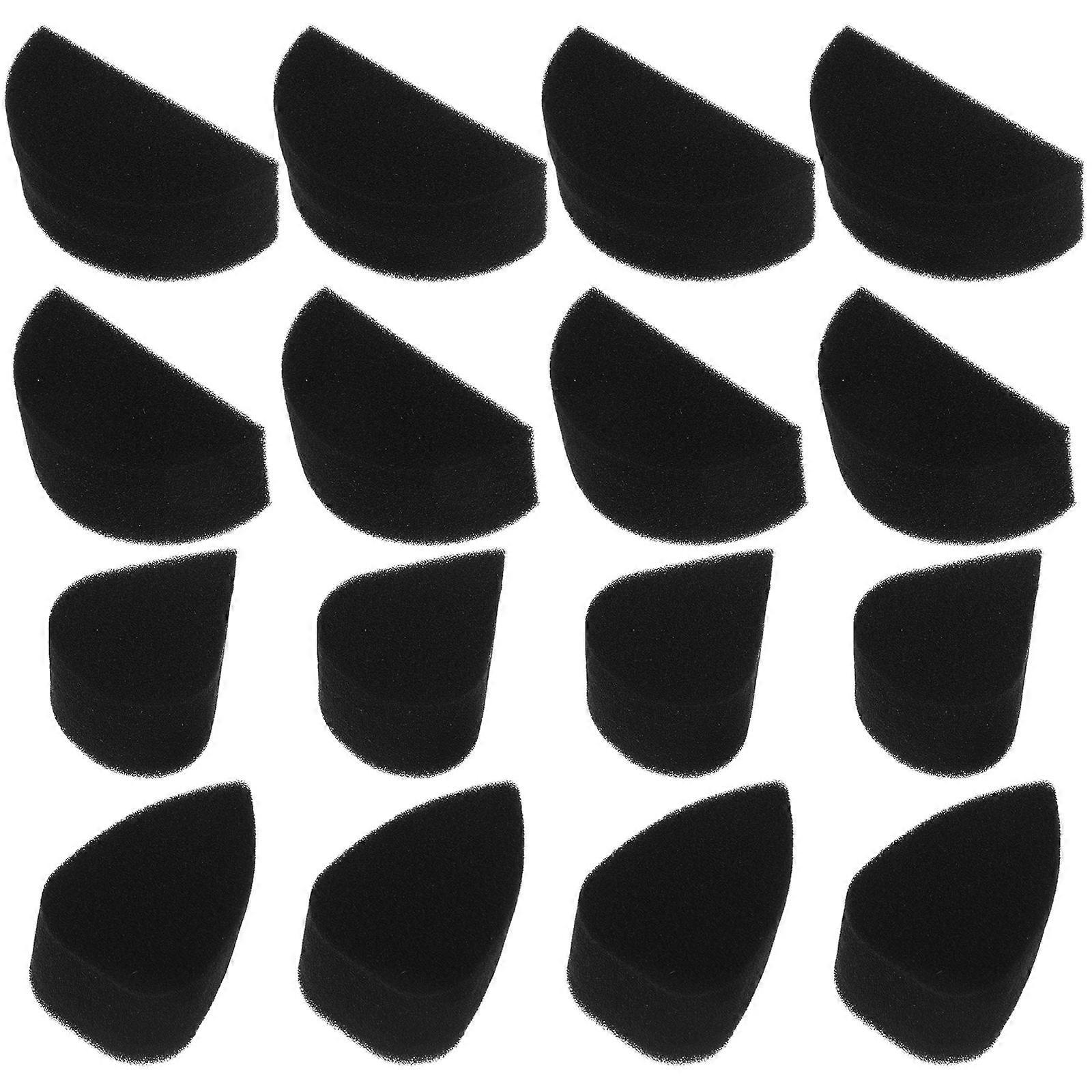 High Density Face Paint Sponge Black for Professional Use 100Pcs