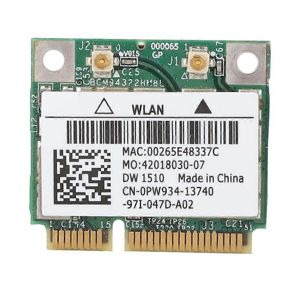 BCM94322HM8L DW1510 Dual Band 300Mbps Mini PCI-E Wireless Network Card For DELL E4200 E5500
