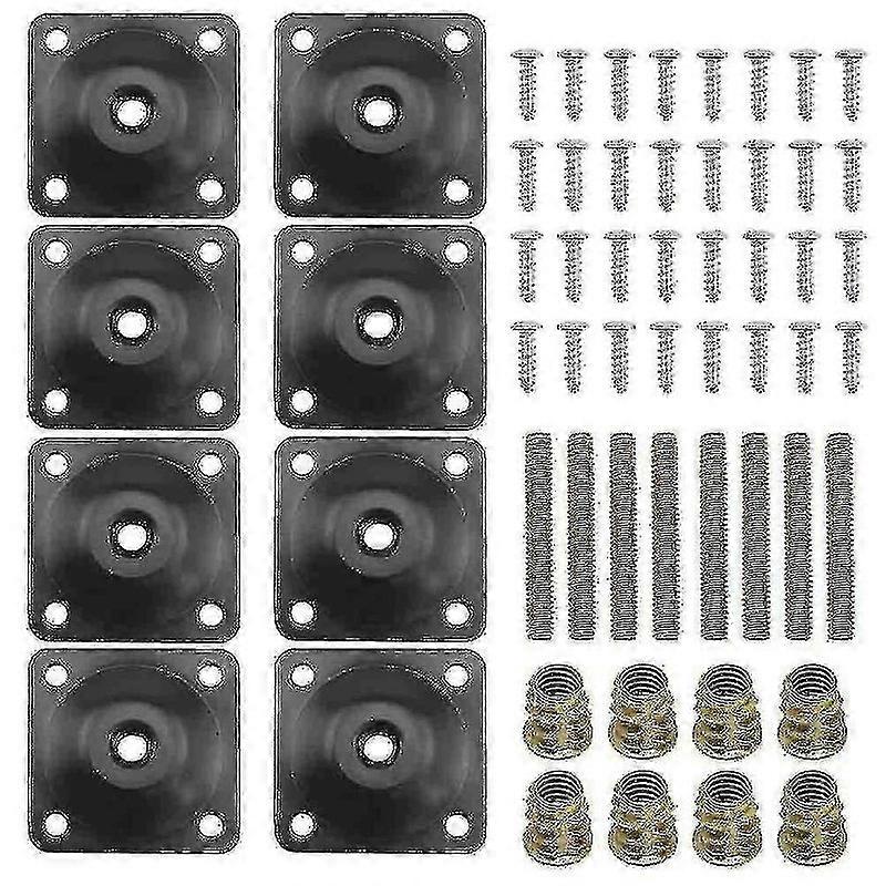 8 Pack Beinbefestigungsplatten Möbel Bein Befestigungsplatten Sofa Beine Für Möbel Sofas Sofas Sitze