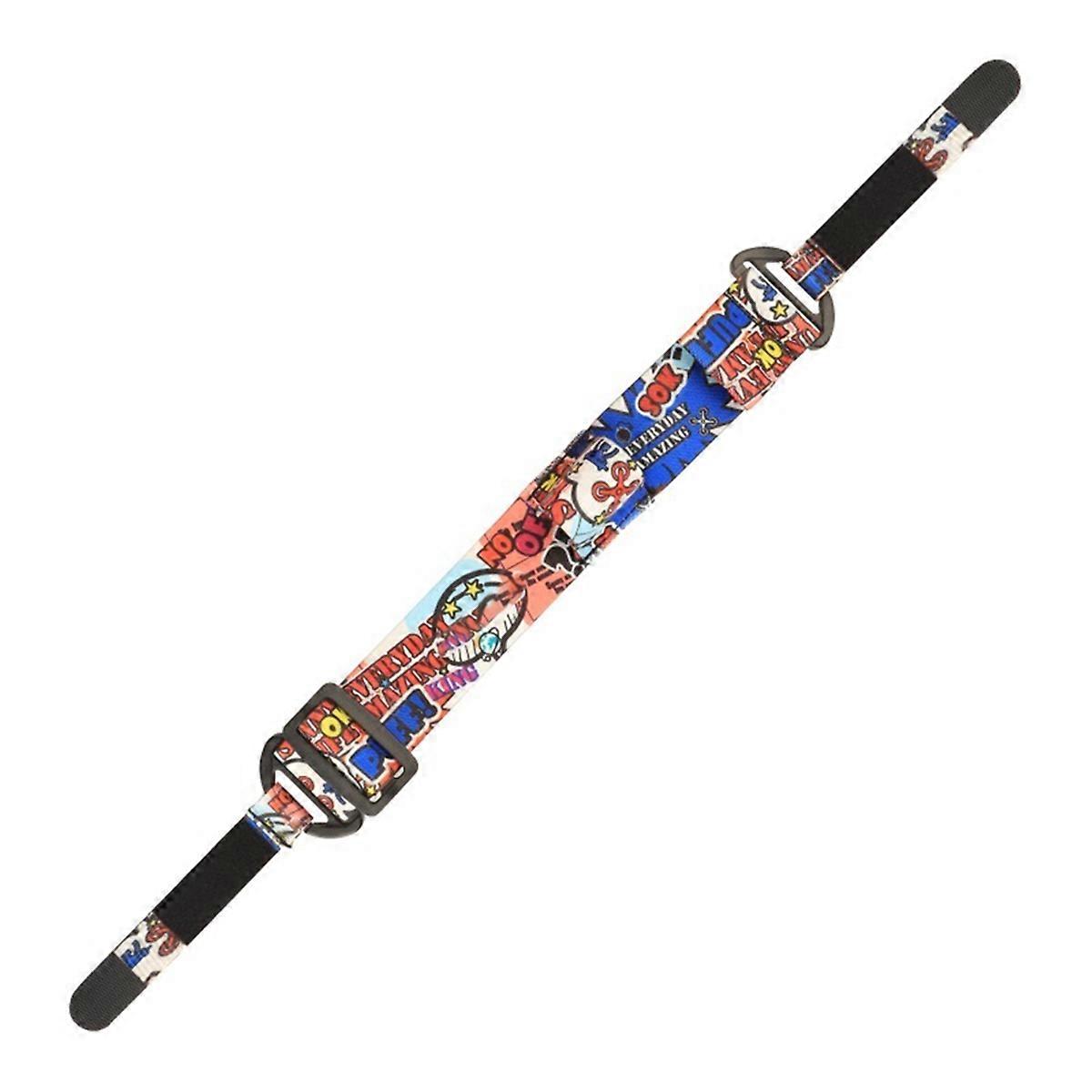 Adjustable Battery Strap for Googles 2 Holder Headband,Graffiti
