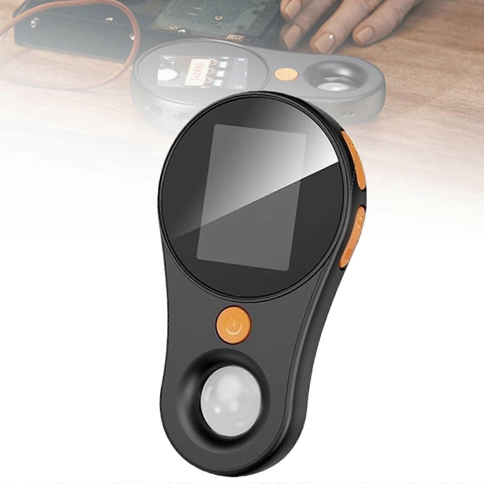 Digital Microscope Handheld 500X Magnification with 2.0 Inch IPS Color Screen, 8 LED Lights, USB Compatible, Black