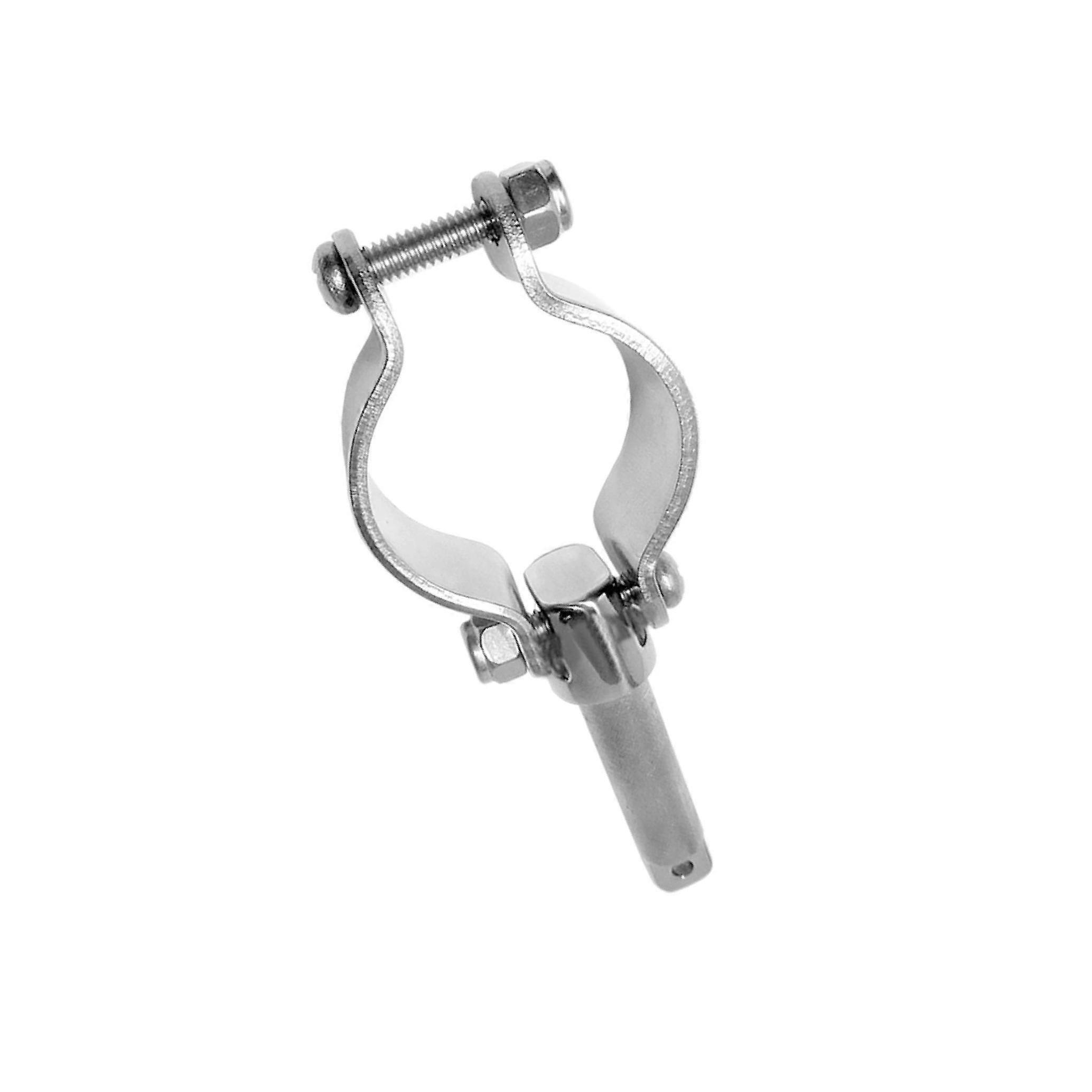 Marine 304SS Clamp on Oarlock for 1/2 Socket Yacht Boat Clamp-On Oar Lock