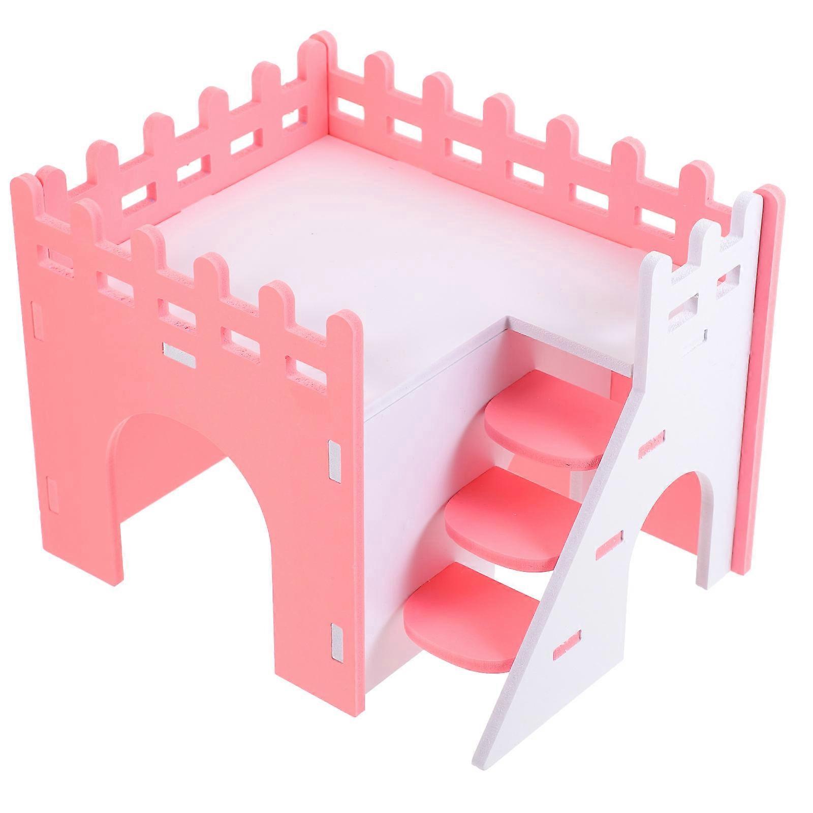 Guinea Pig Hideout House Hamster Hideout for Decor 3Pcs Package