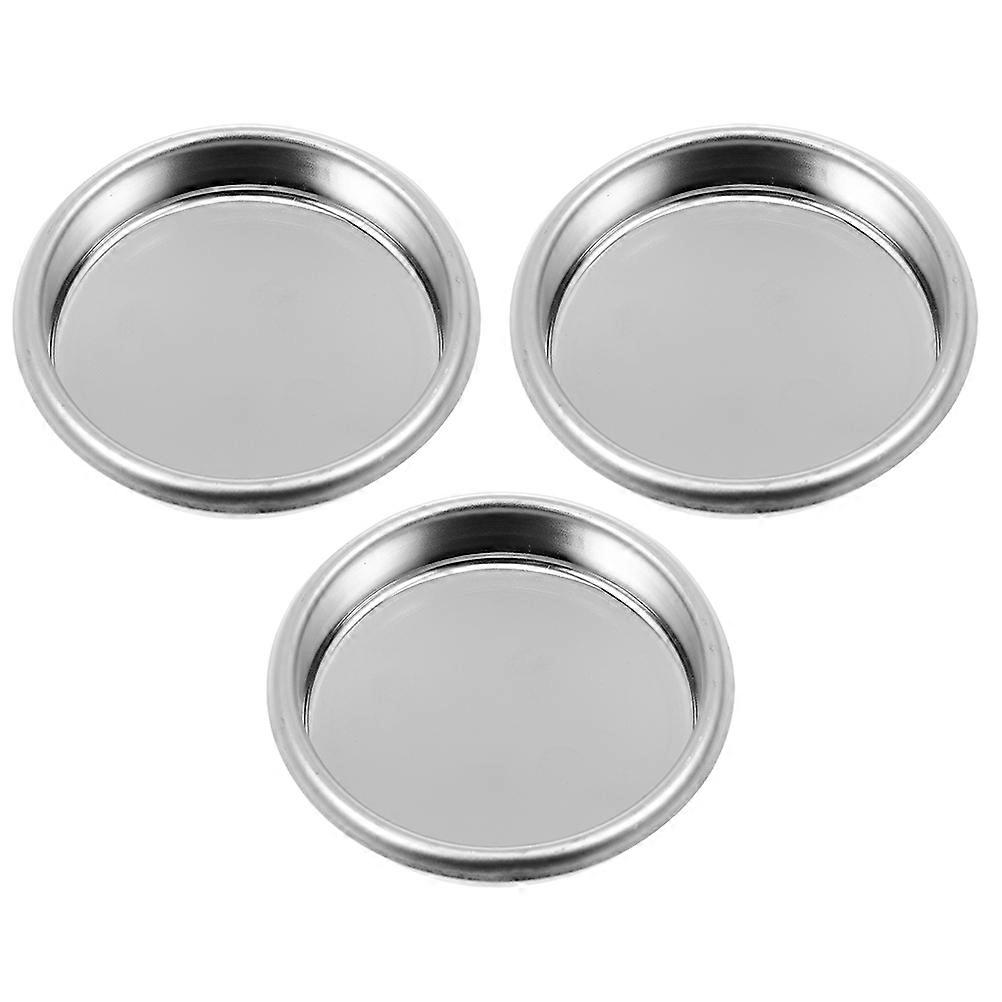 Coffee Blind Filter Back Flush Cleaning Insert for Espresso Machine 3Pcs