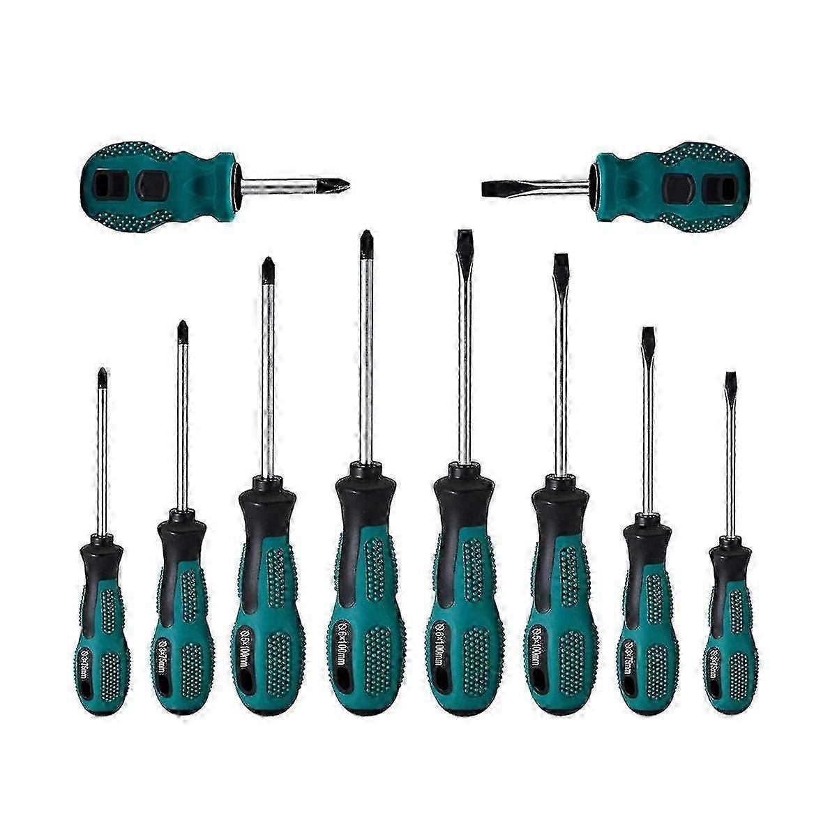 10-piece Screwdriver Set Hardware Tools Combination Set Electrical Maintenance Tools 26s