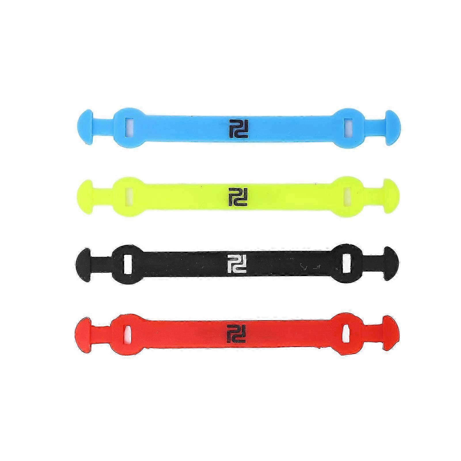 POWERTI Tennis Racket Vibration Dampeners, Long Silicone Tennis String Dampeners