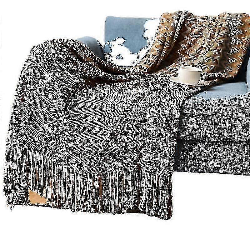 Bohemian Sand Blanket Knitted Blanket 127*152cm