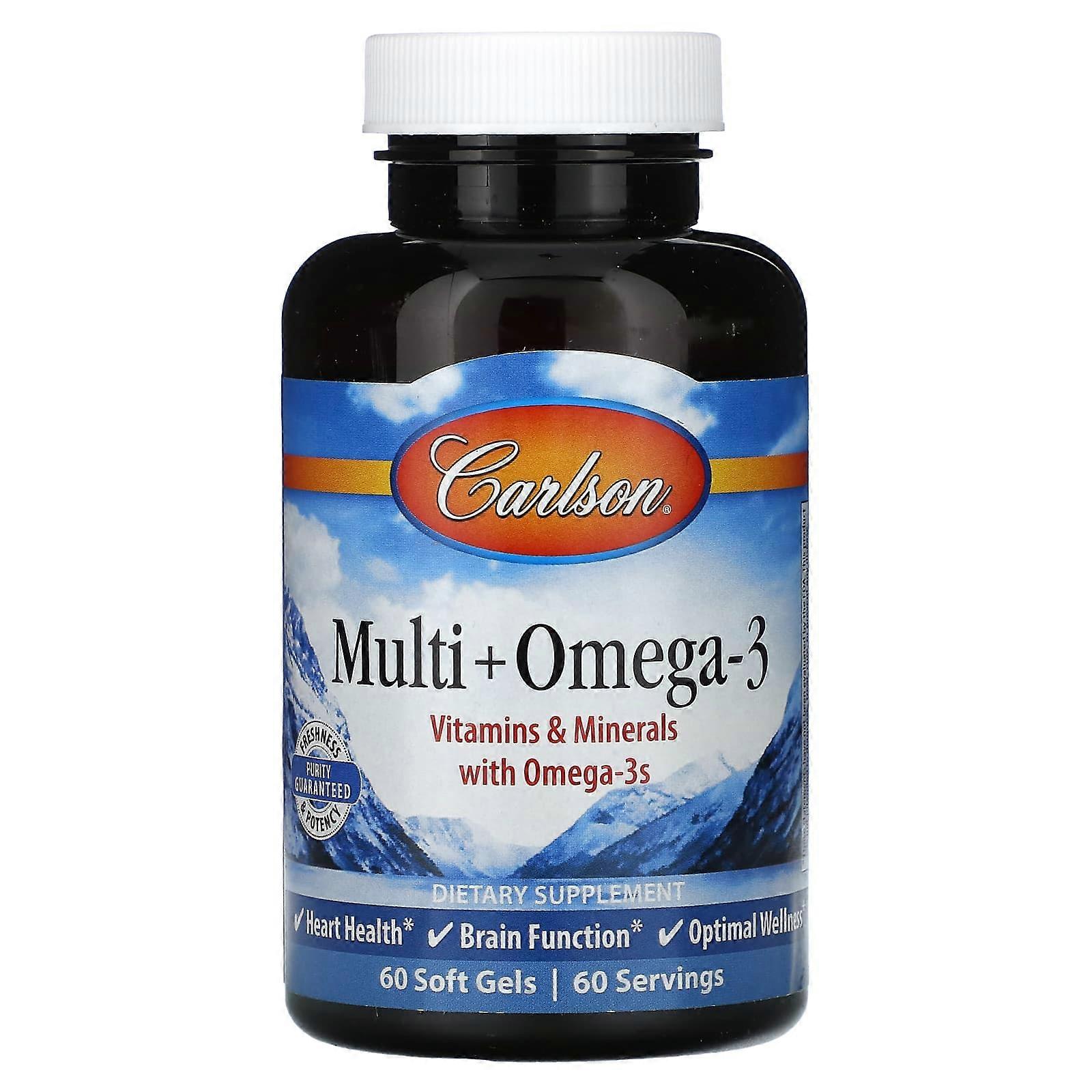 Multi + Omega-3, 60 Soft Gels