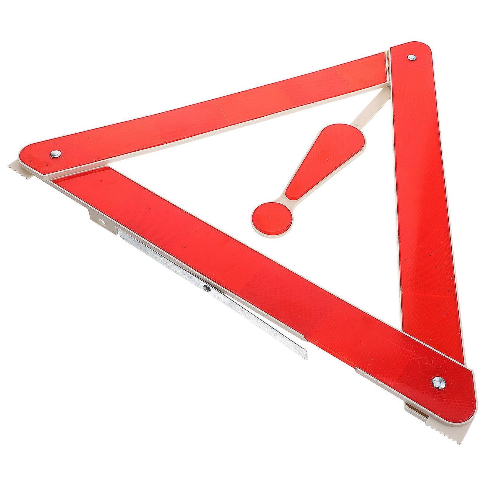 High Visibility Emergency Warning Triangle Car Safety Triangle For Emergency Situations 1 Set