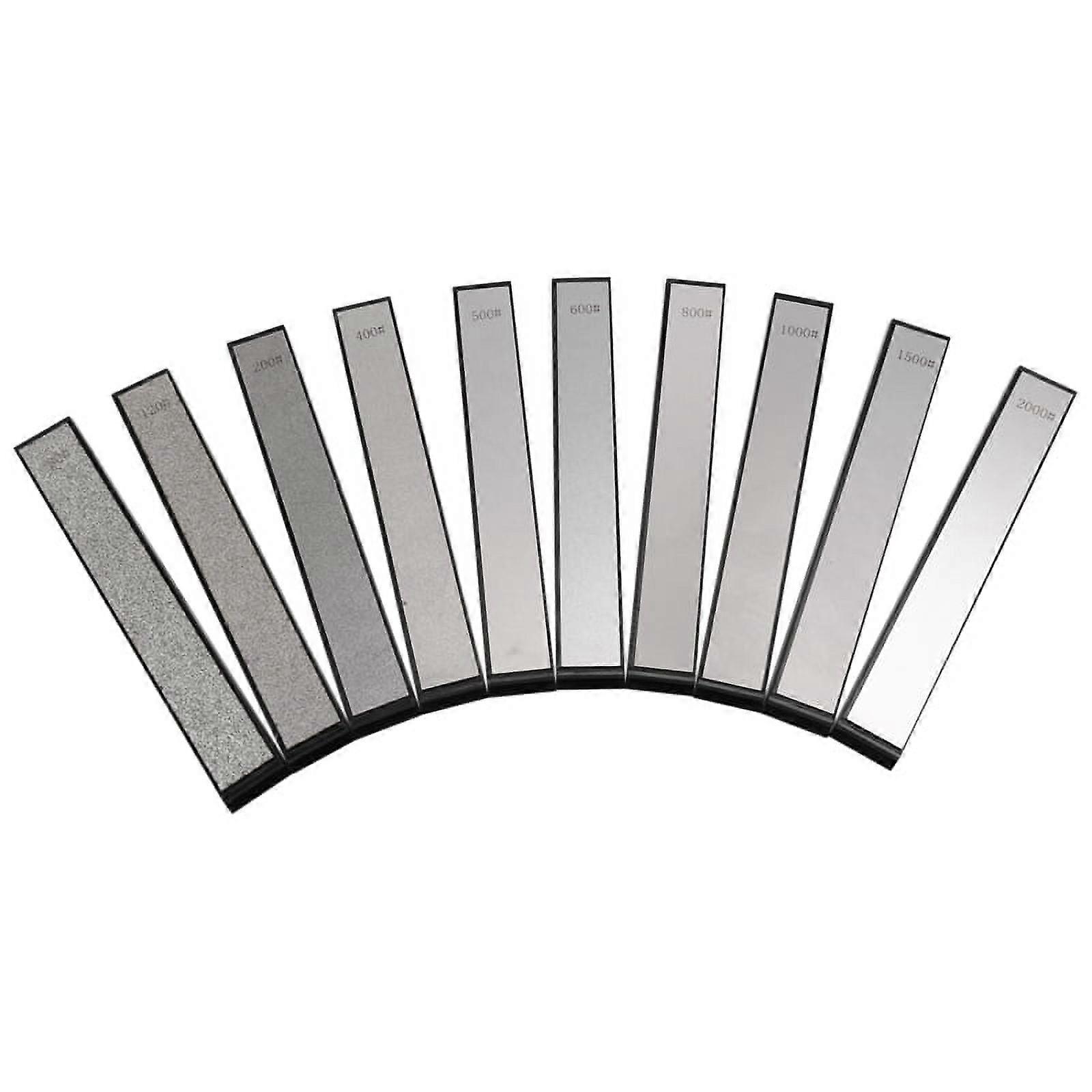 10Pcs Set Diamond Whetstone Knife Sharpener for Edge Sharpener
