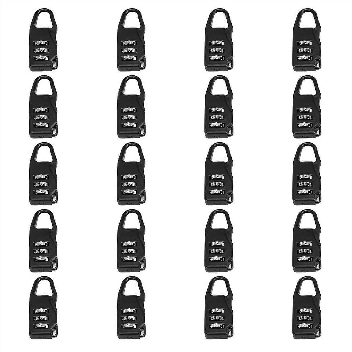 Alloy Safe Combination Code Number Lock Padlock for Bag Suitcase