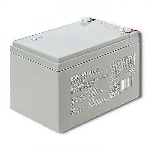 Qoltec 53045 Agm Battery | 12v | 14ah