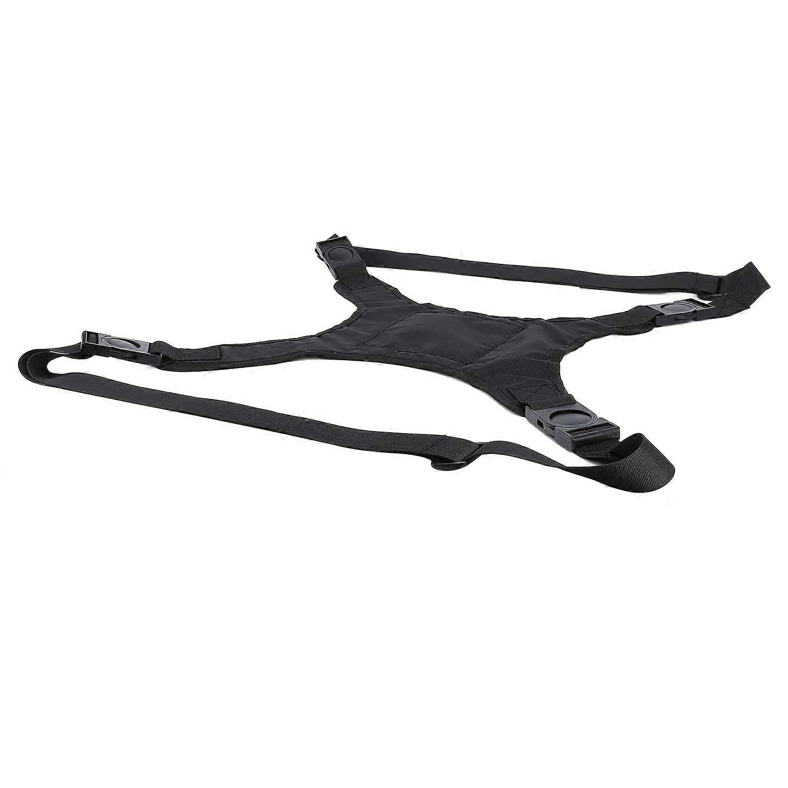 轮椅安全带双肩带长度柔软透气前袋轮椅背心约束安全带老年患者