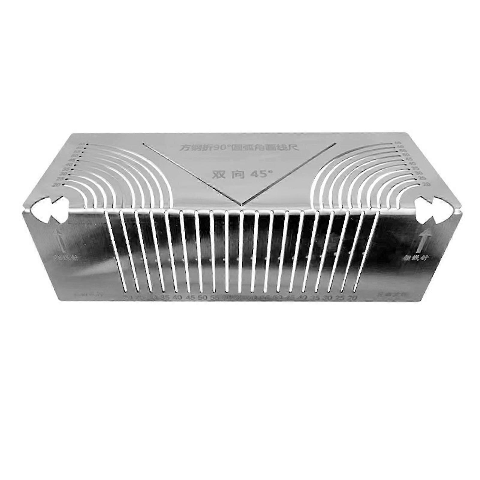 Precise-Flex Angle Arc Marking Tool Efficient Metal Pipe Saddle Cutting Guide Pipefitter Measuring Tools