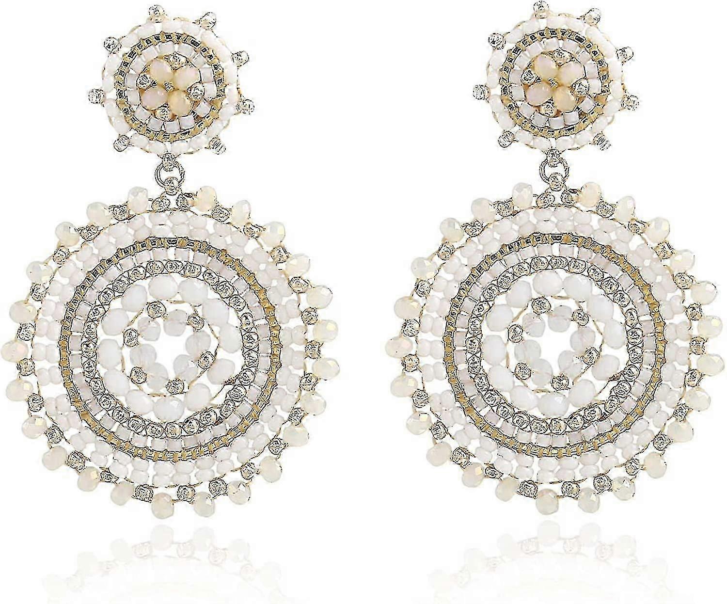 bohemia bead earrings summer beach