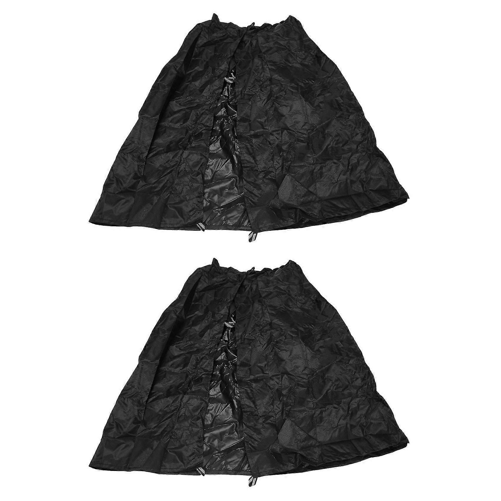 2x屋外レインスカート防水軽量レインパンツキャンプフロアマットカーペットマウンテンダーティ4月