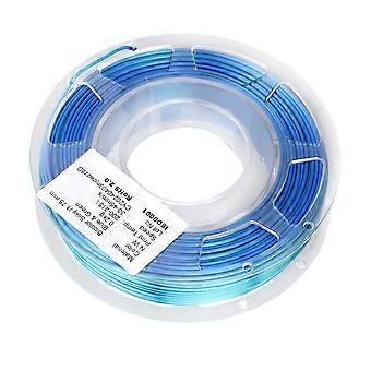 1.75mm 3D Printer PLA Filament Dual Color Blue Green 3D Printing Consumables 200g