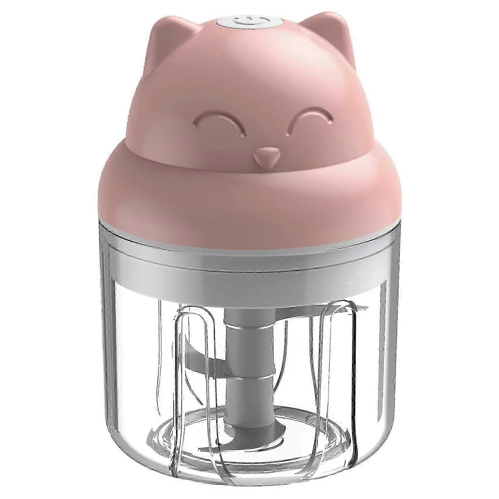 ベビーフードプロセッサー電気ワイヤレスミニニンニク野菜チョッパー肉挽き器-mxbc