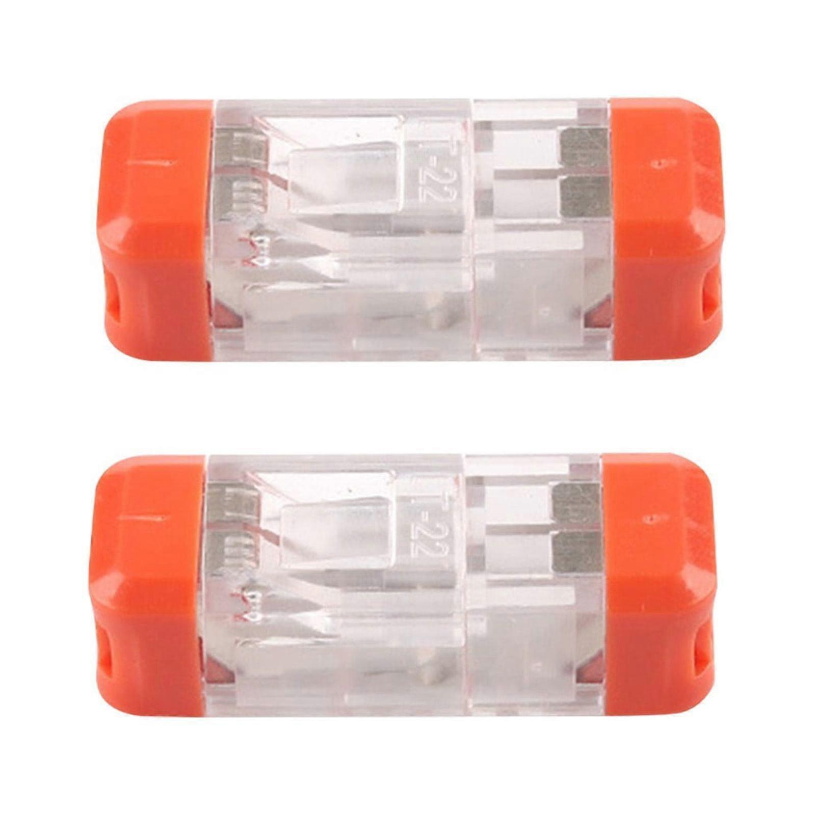 1 Pair Insulated Wire Connector, Cable Crimp Terminal, Butt Connector for Household Use - Compatible with YOBOLK