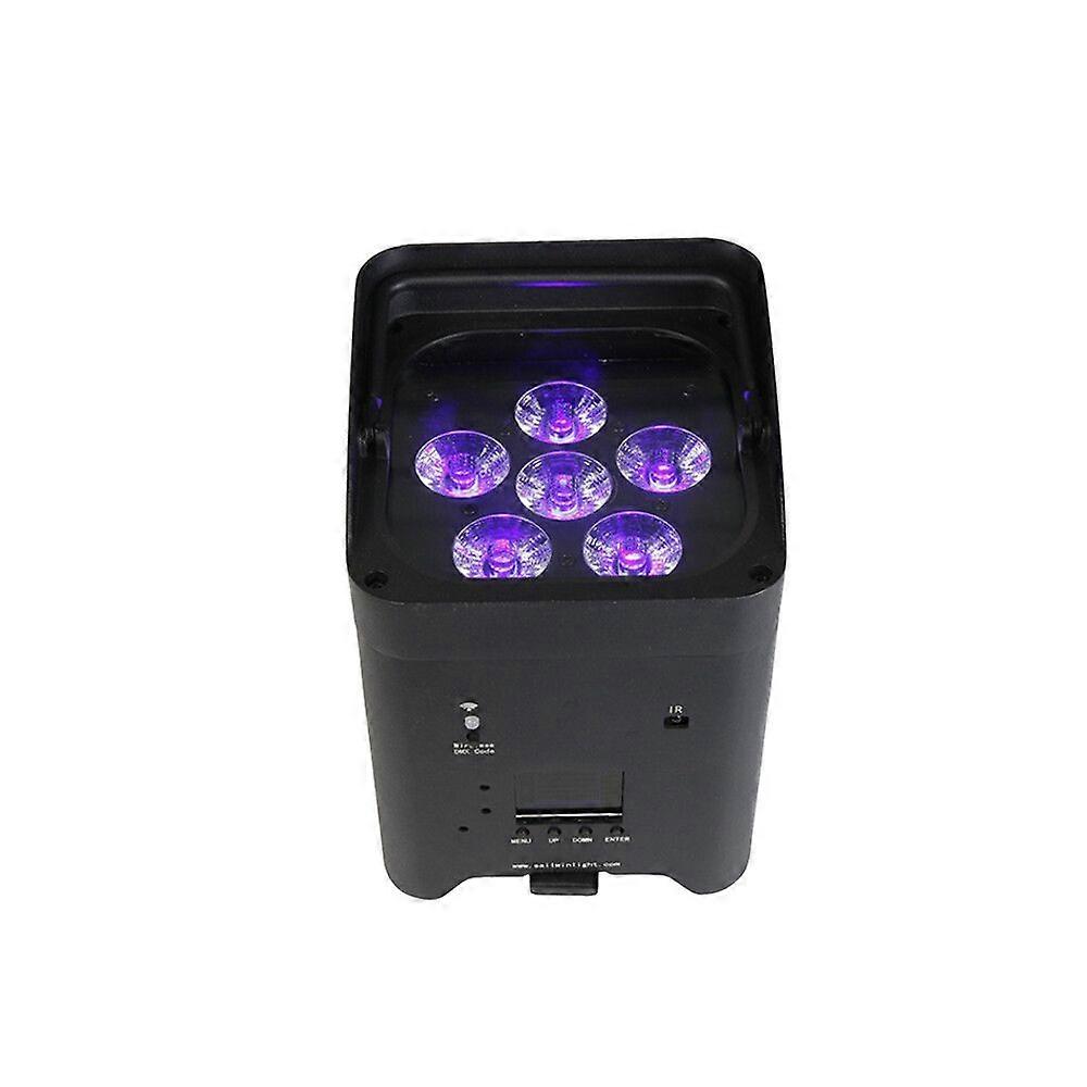 DJ Freedom Par Tri--6 Battery Powered RGBWA UV LED PAR Wireless DMX stage light