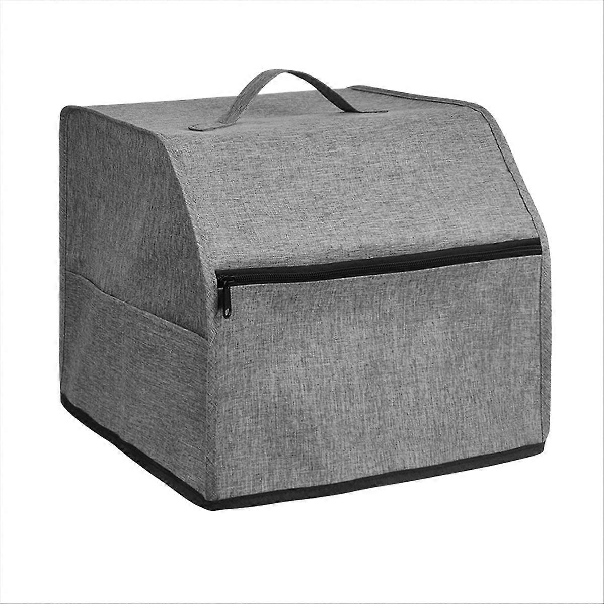 Serger Machine Cover with Pockets for Storage,Sewing Machine Dust Cover for Most Standard Sergers,Ov