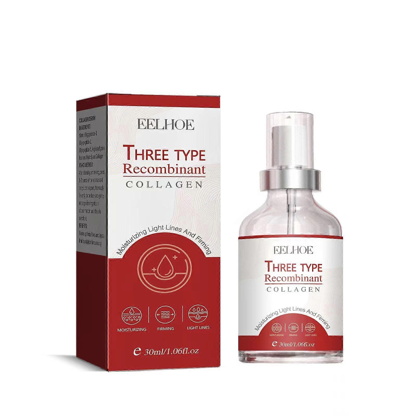 Eelhoe Collagen Essence Fade Facial Fine Lines Firming Skin Deep Nourishing And Hydrating Essence