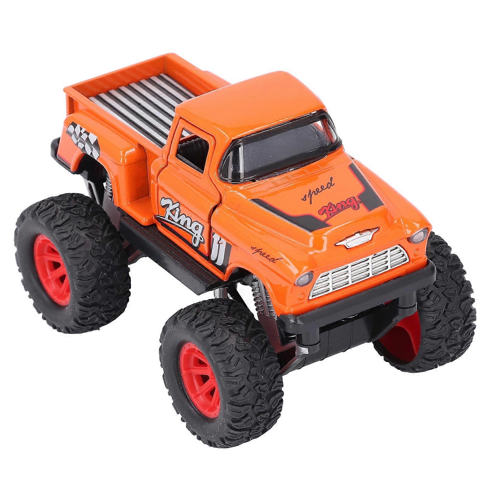 Alloy Truck High Simulation Sound Light Collectible Inertial Glide Interactive Alloy Vehicle Model