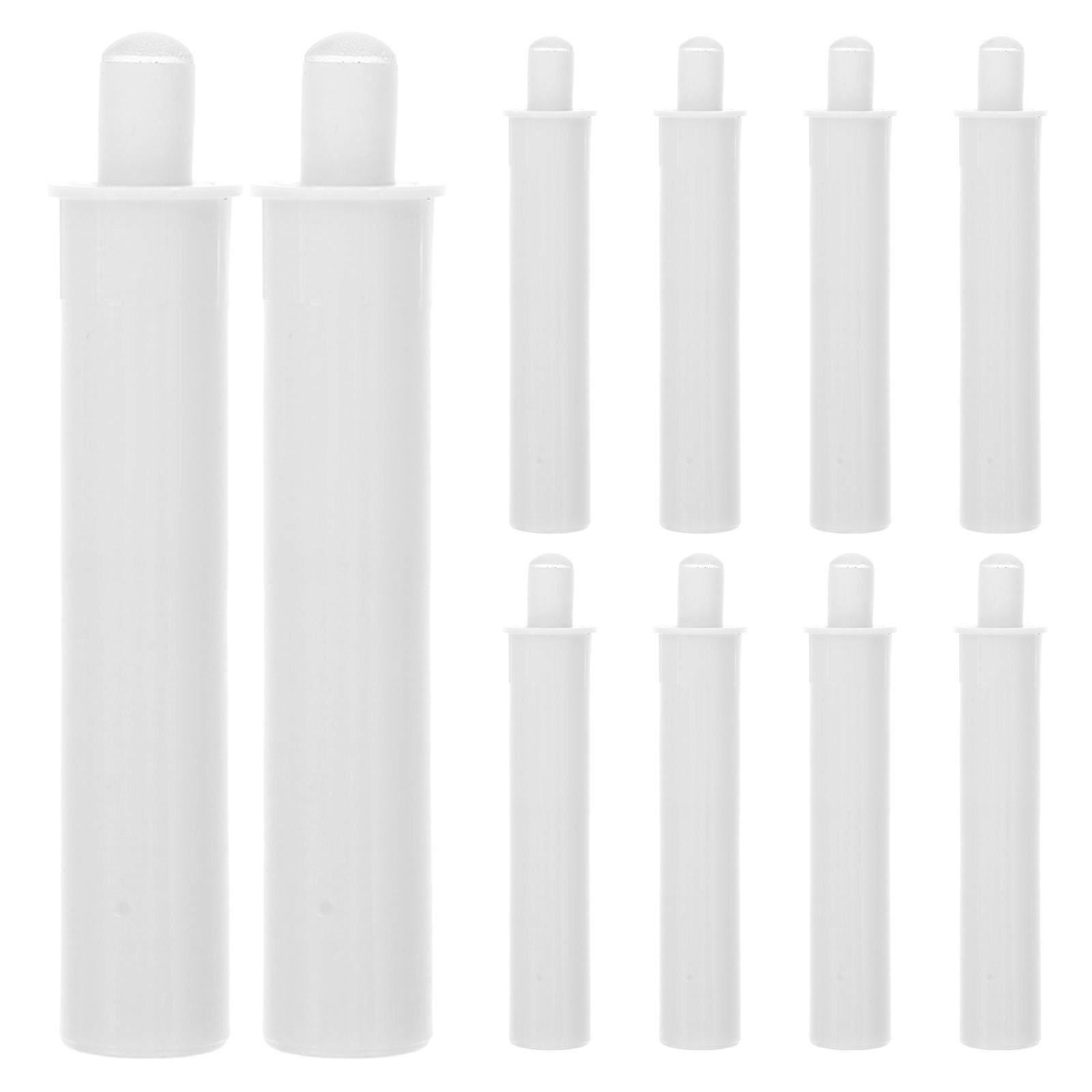 Cabinet Door Damper for Soft Close Operation White Plastic Cushions