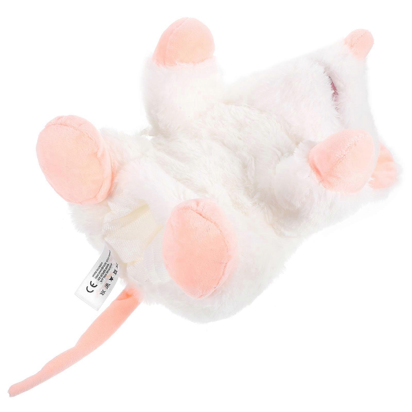 Animal Hand Puppet Mouse Plush Toy for Baby Storytelling Fun