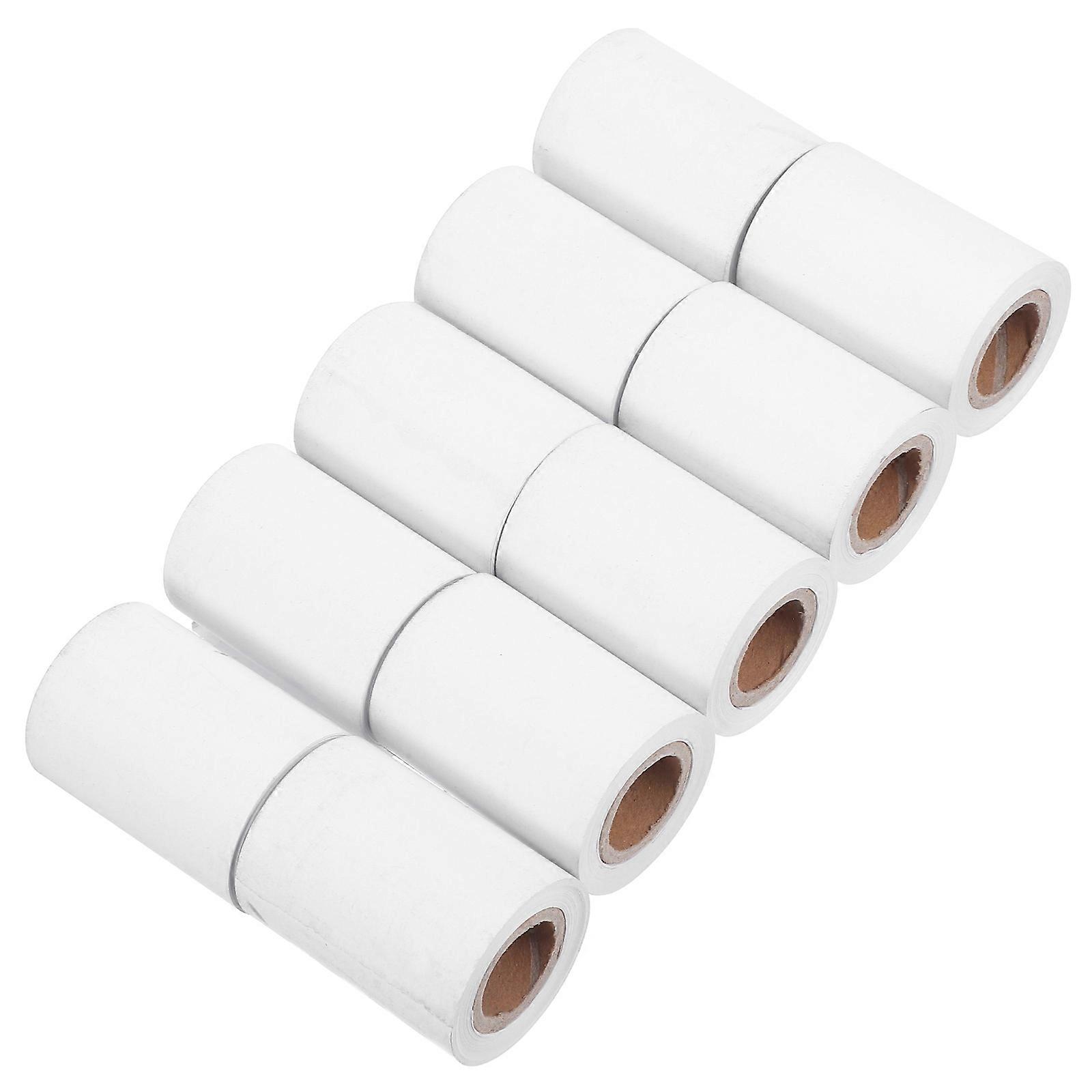 Thermal Paper Rolls for Receipt Printers 10 White Rolls for Office Use