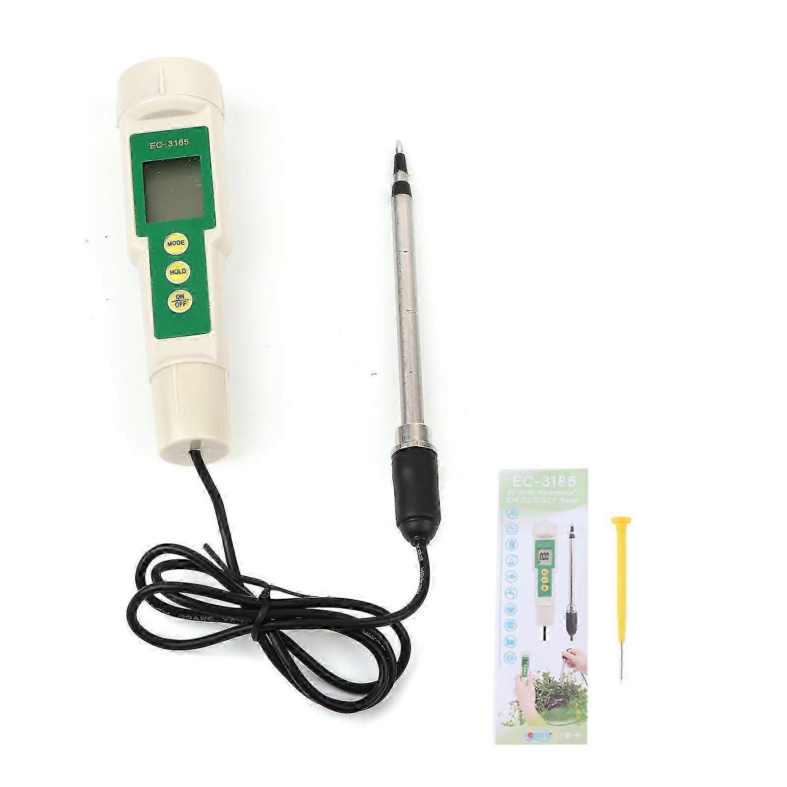 EC3185 Portable Soil EC/TDS/CF Tester Salinity Meter for Agricultural Horticultural PlantingHwy