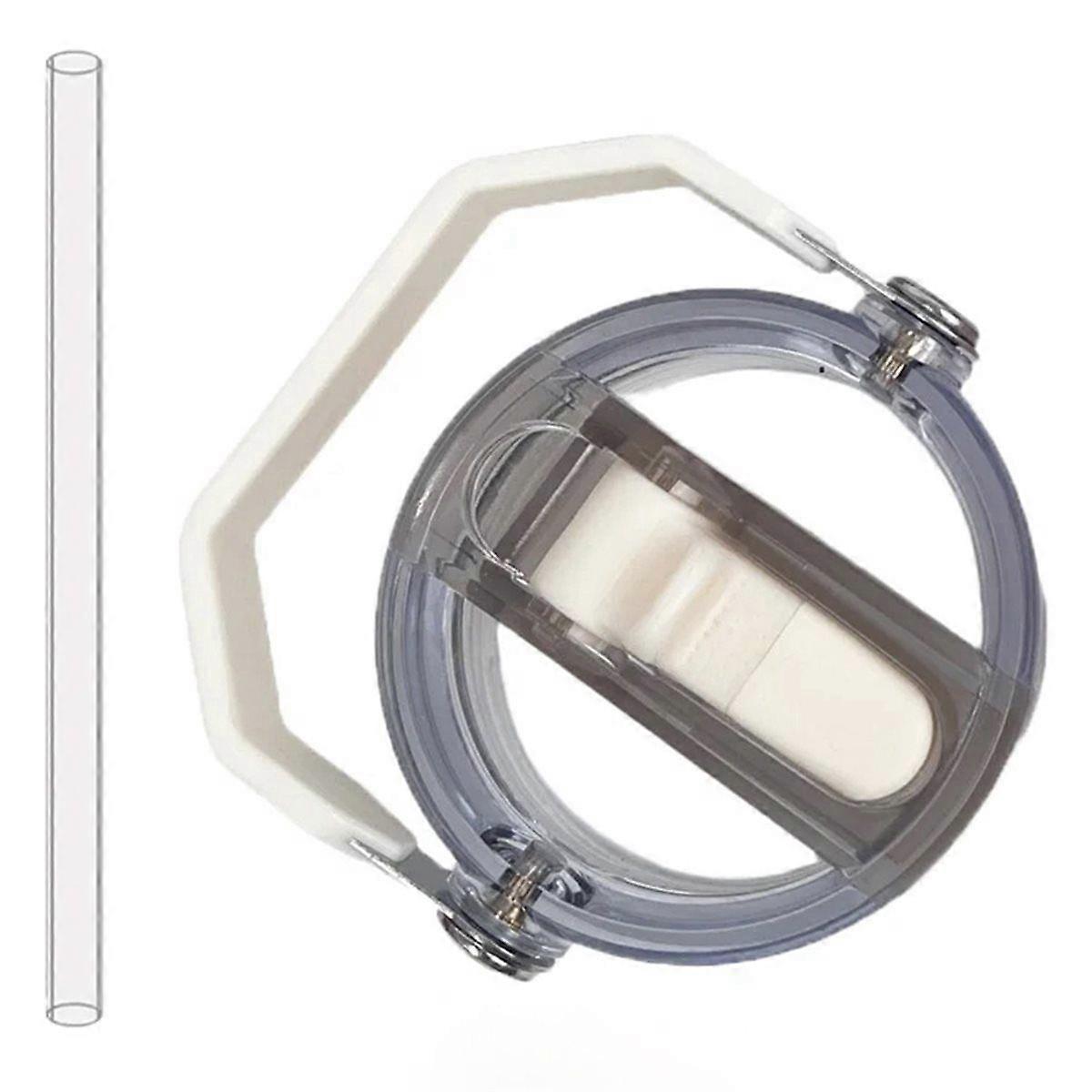 Cup Cover for 30oz Iceflow Spill-Proof Replaceable Environmental Protection Spiral Straw Cup Access