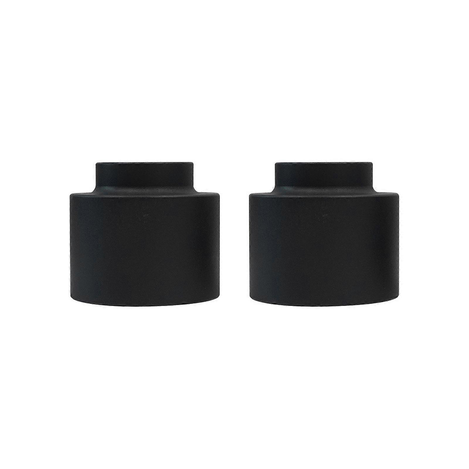 Pair Of Screw On Leveling Assemblies For Truck Rear Cessation Alignment And 2 Foot Lift With Strengthened Load Distribution Multicolor