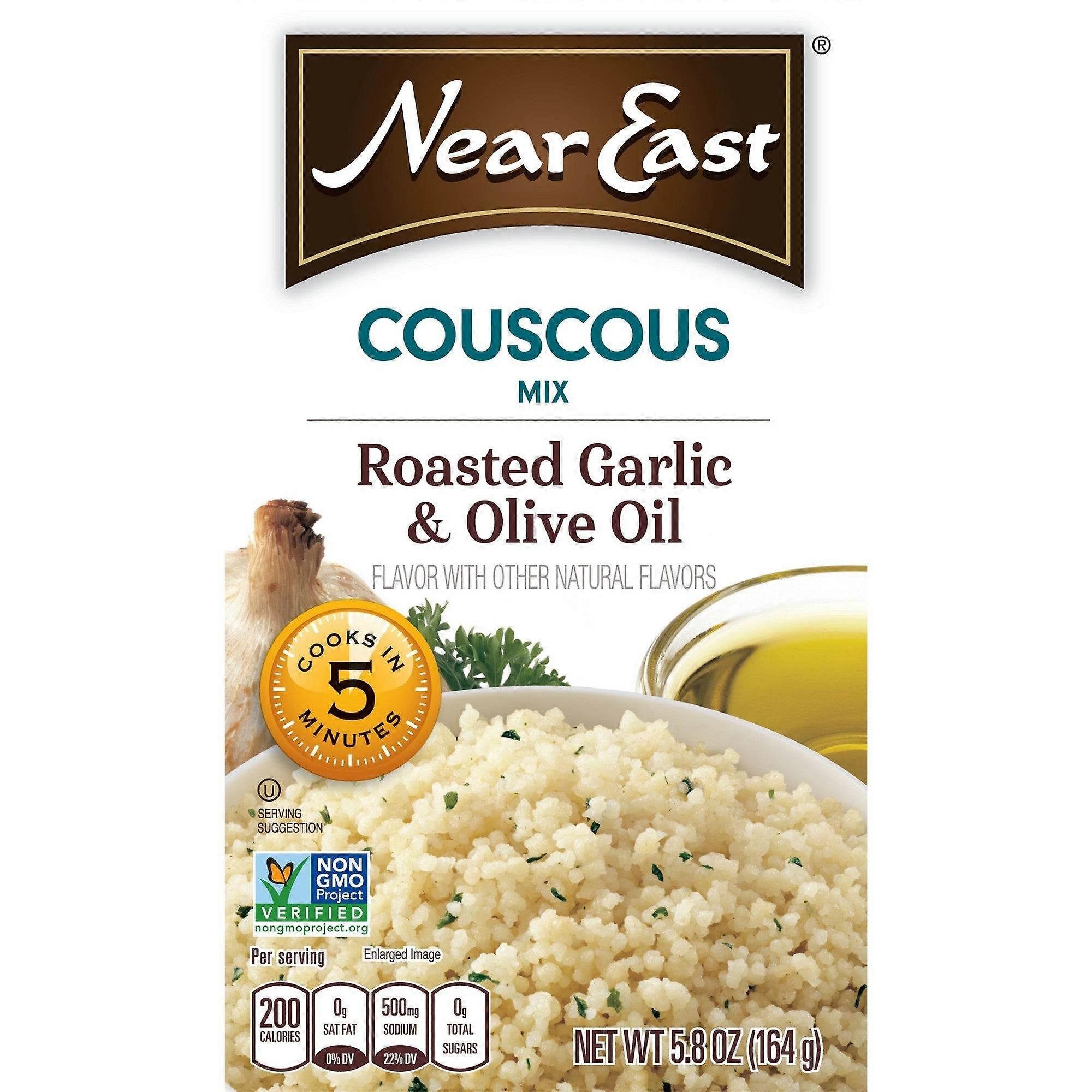 Near East Mix Roasted Garlic & Olive Oil Couscous, 5.8 Oz