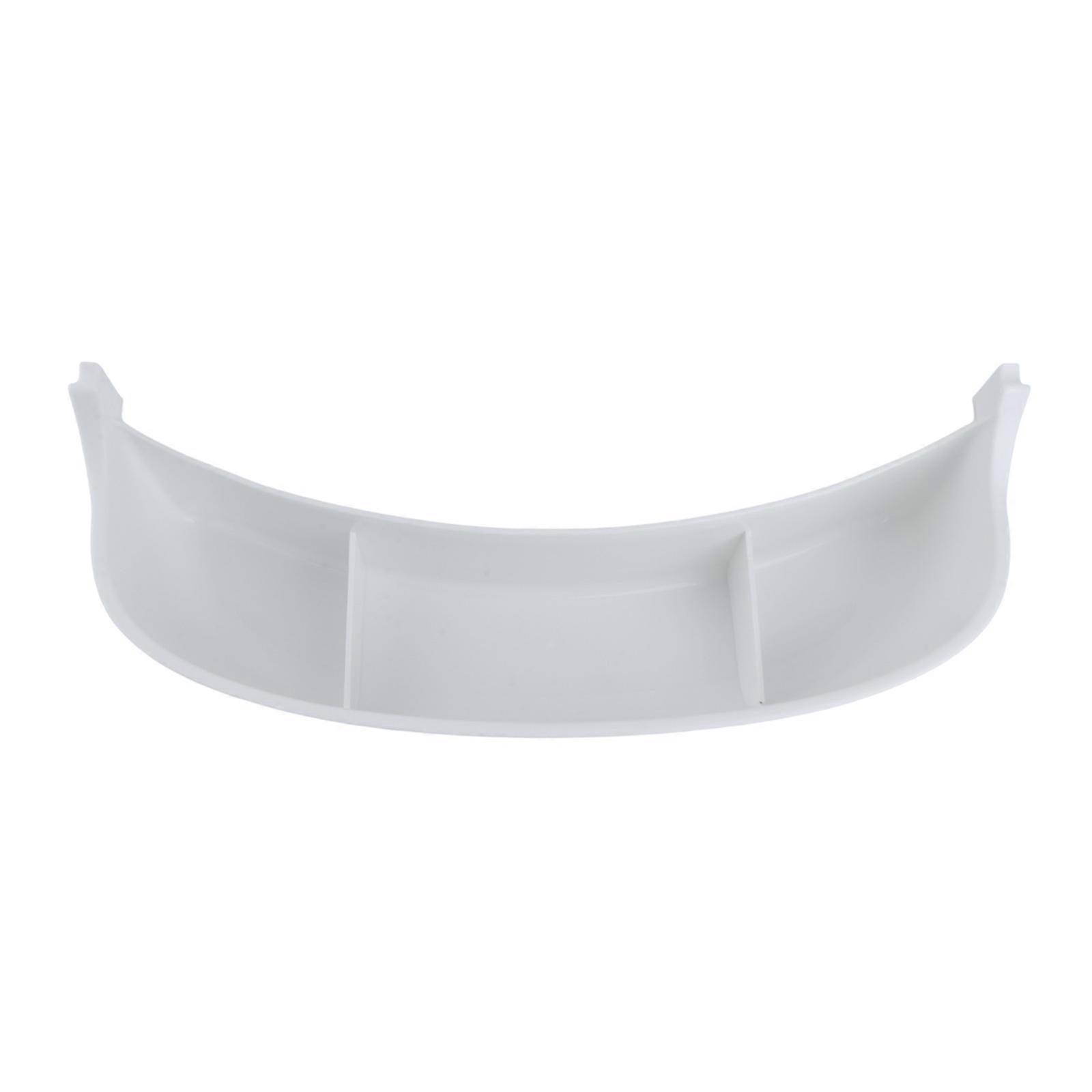 مرفق صندوق تخزين عملي متعدد الاستخدامات مقعد خلفي منظم حالة كرسي طعام طفل حامل خلفي للكراسي المرتفعة للأطفال أبيض