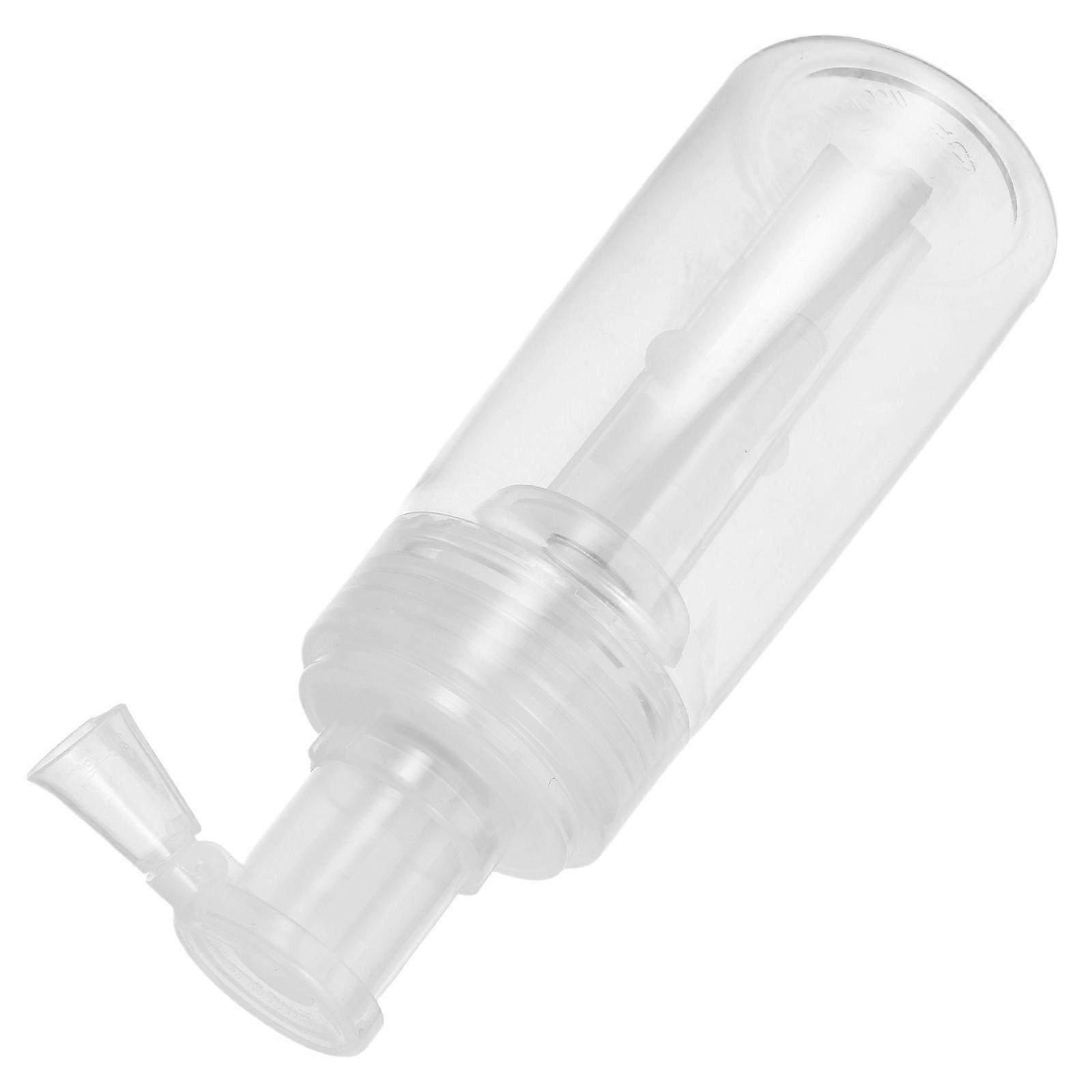 Transparent Plastic Spray Bottle for Powder Refillable for Travel Use