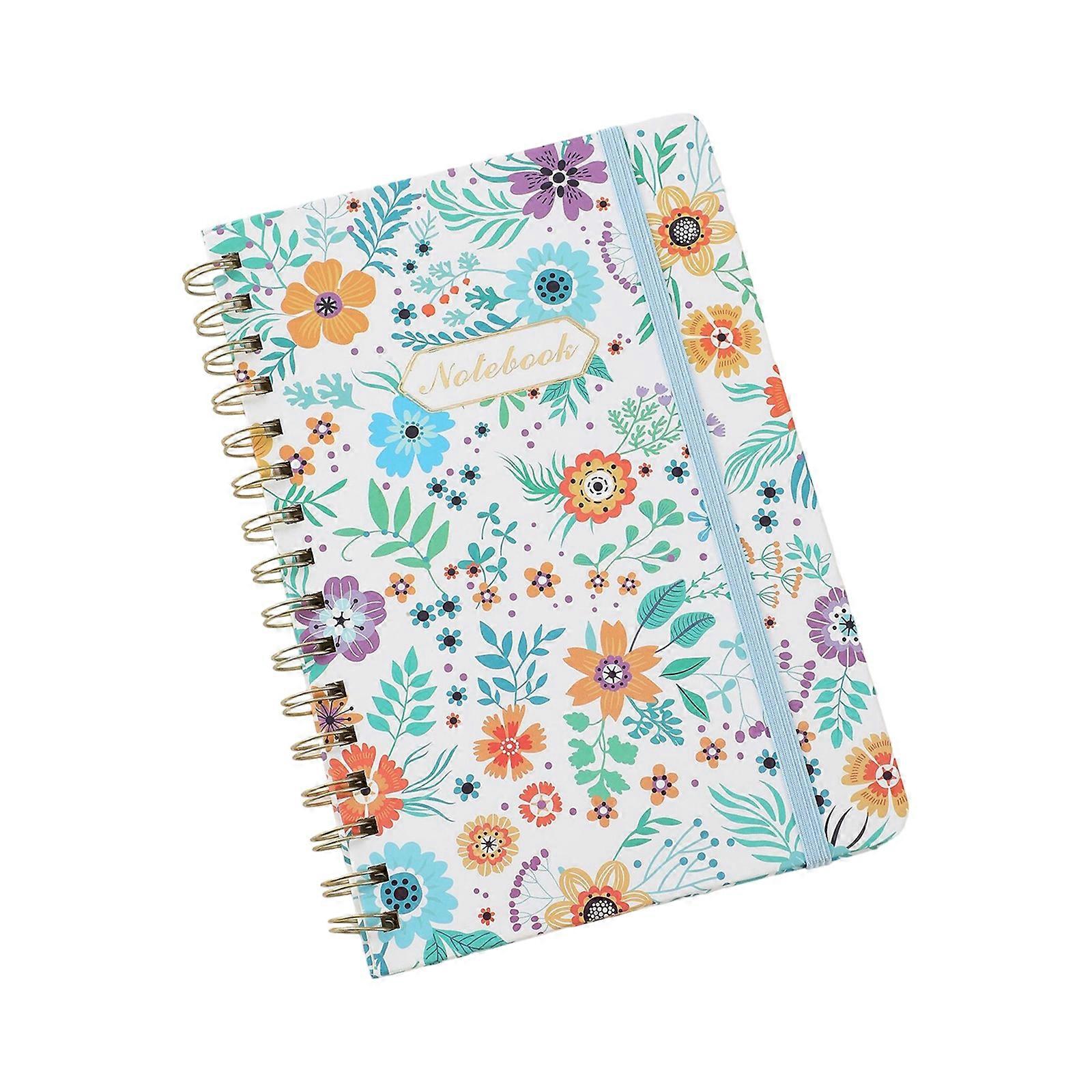 A 5 Journal Notebooks Hardcover Writing Notebook Spirals Notebook Stationery Notebooks For Artists Students  White